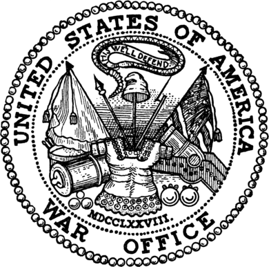 USA War Office emblem