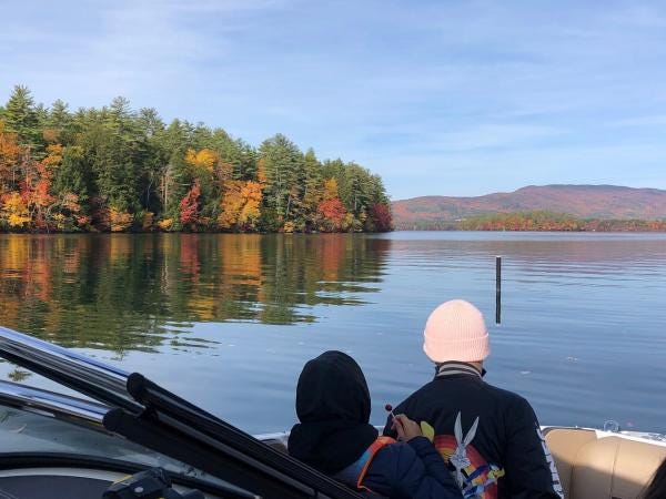 Experience Squam Boating Excursions Fall Foliage