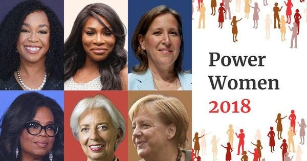 Forbes: Жінки при владі 2018