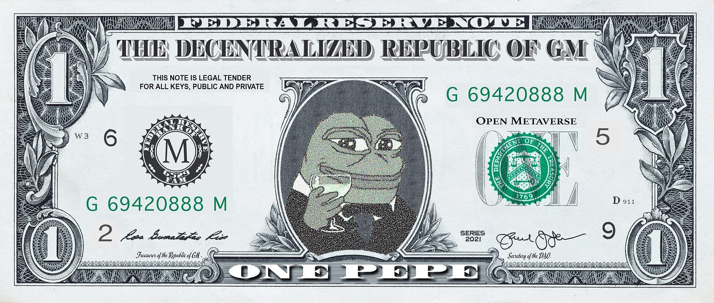 One Pepe Bill | Foundation