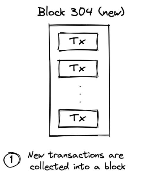 Step 1: Collect transactions