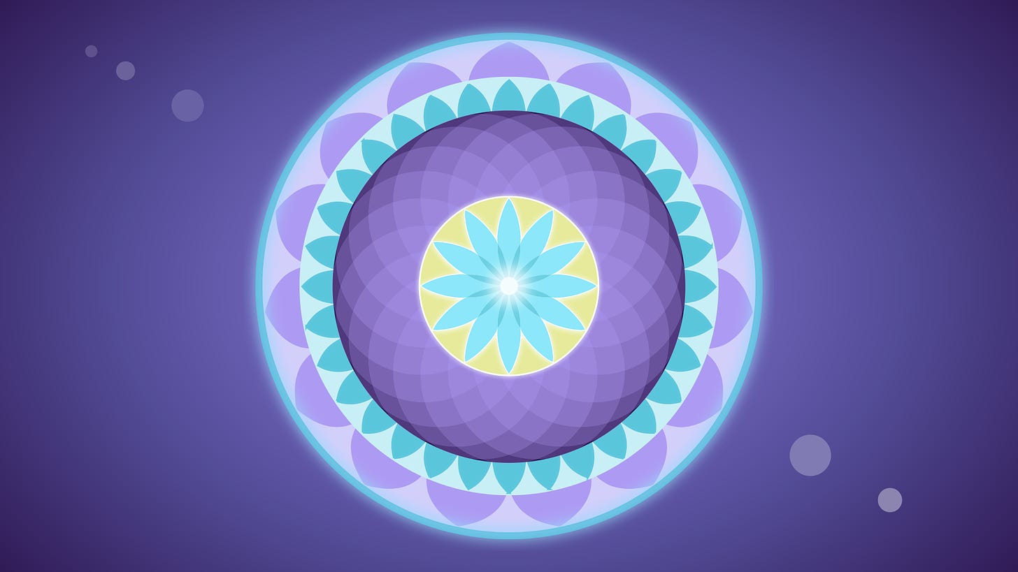 Image of purple circles