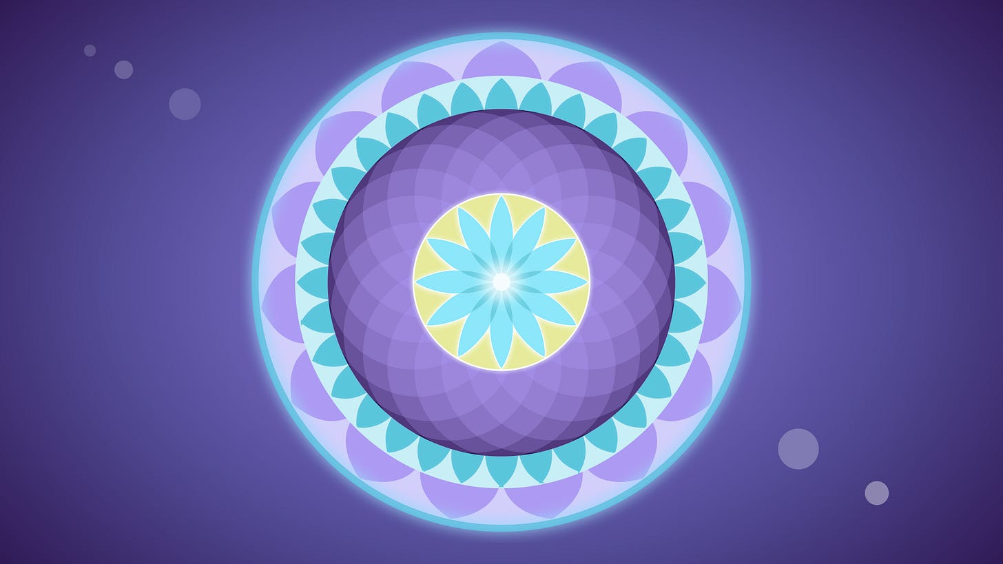 Image of purple circles