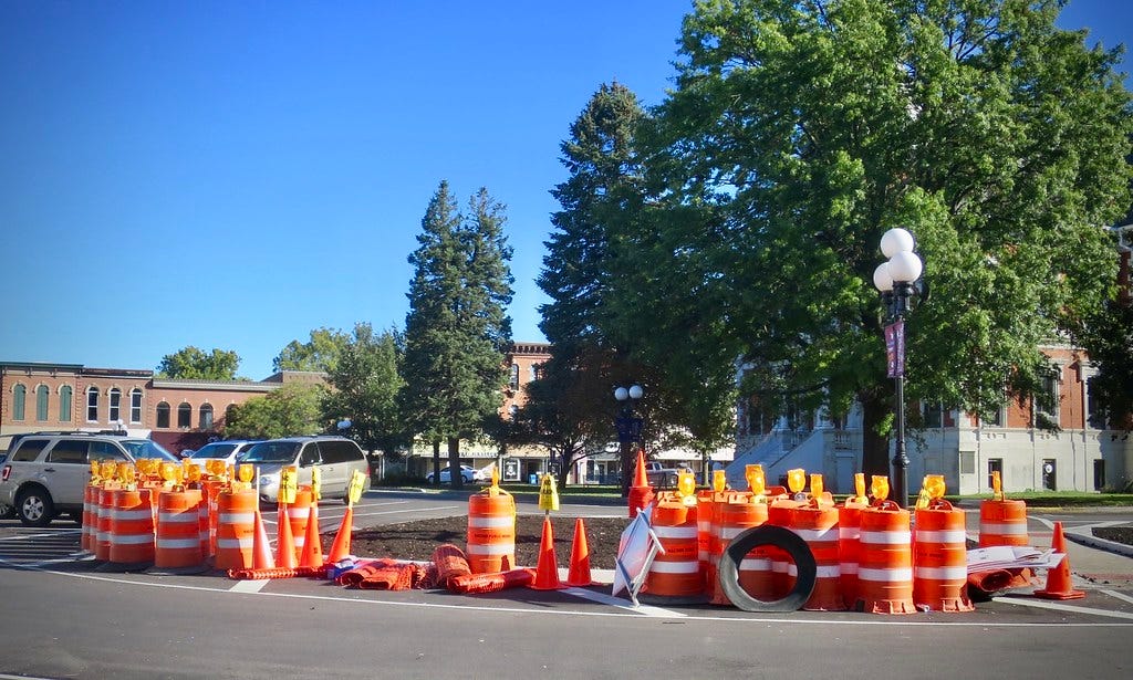 Traffic Barrels