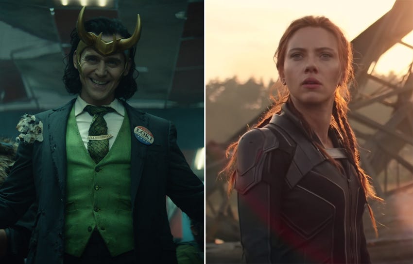 Two New Exclusive Clips from Marvel Studios &quot;Black Widow&quot; &amp; &quot;Loki&quot;