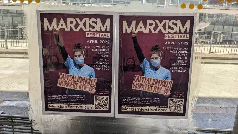 Affiche du Marxism festival à Sydney