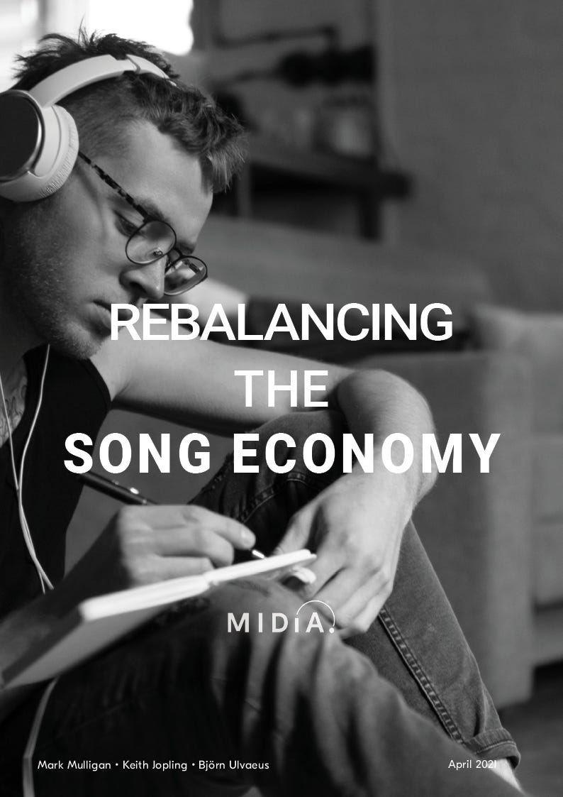 Cover image for Rebalancing the Song Economy