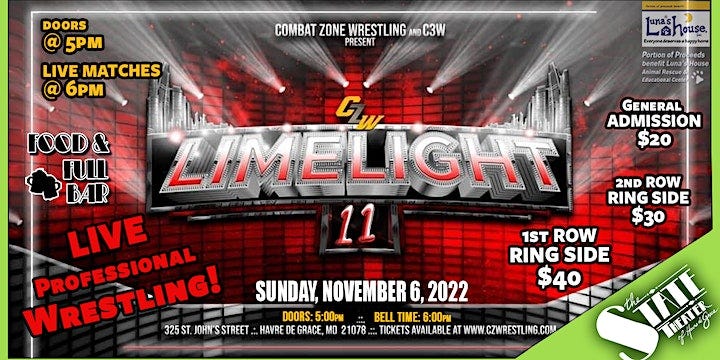 CZW LIMELIGHT - Monthly Pro Wrestling