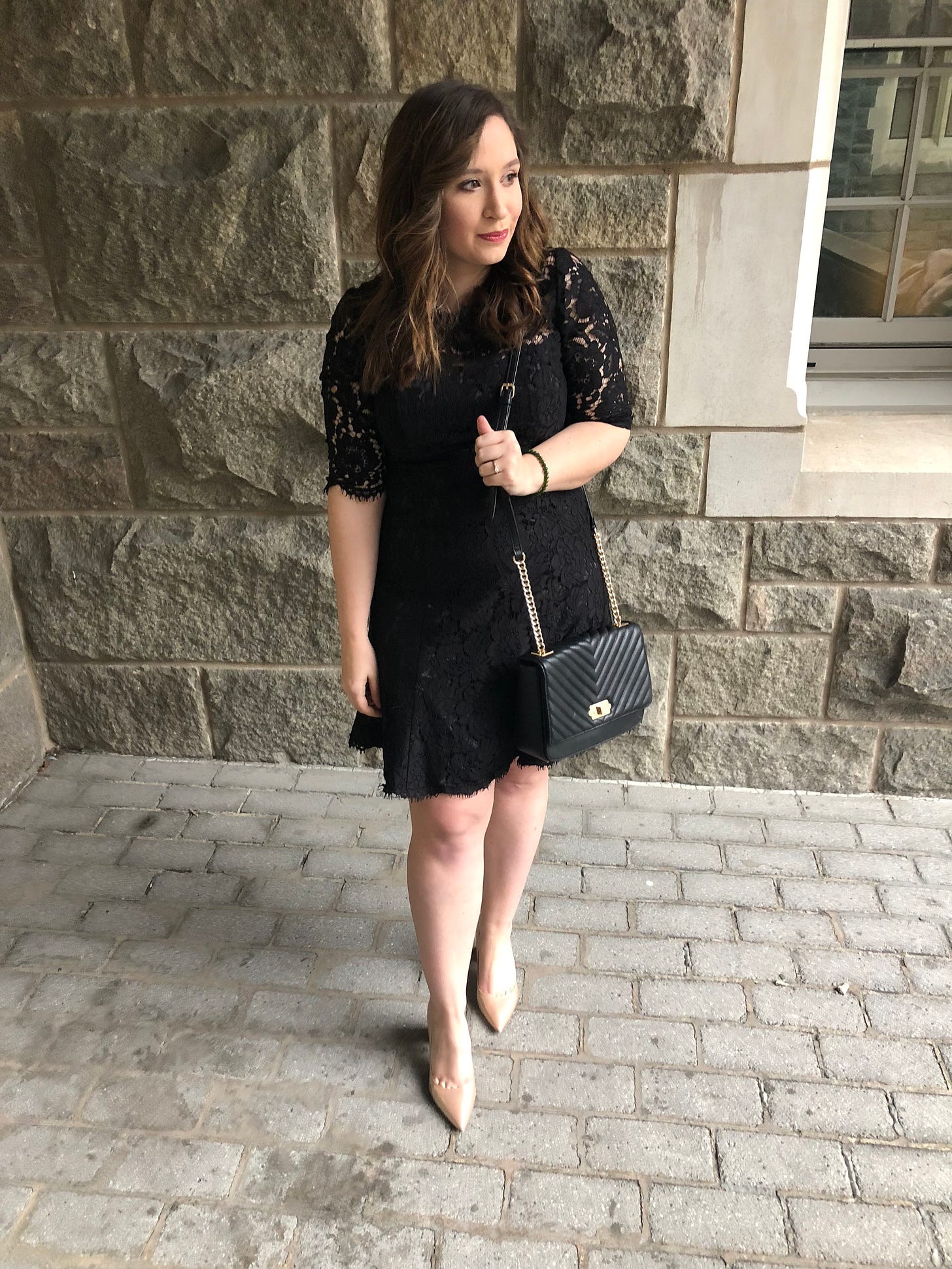 USMA 2018 100th Night Recap Eliza J Dress Outfit Perfect Little Black Dress Outfit