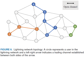 Lightning network topology: A circle represents a user in the lightning...  | Download Scientific Diagram