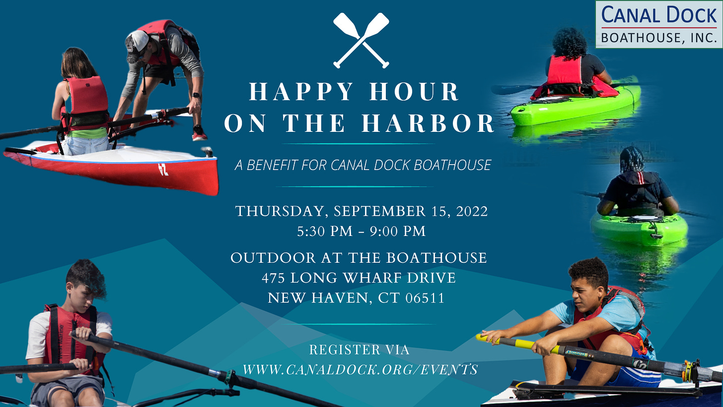 Happy Hour On The Harbor: A Benefit for Canal Dock Boathouse