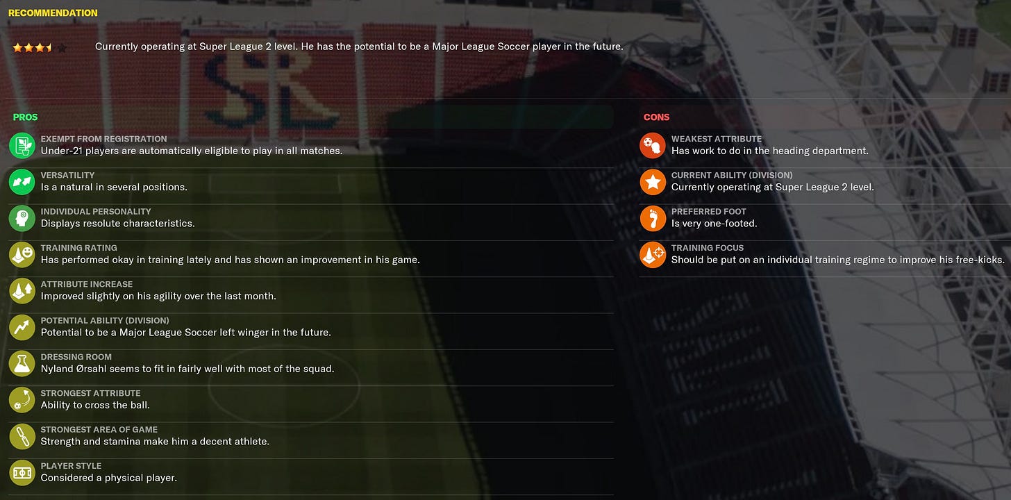 Football Manager 2021 Ørsahl