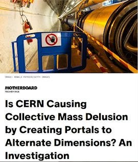Vice Motherboard CERN Mandela Effect