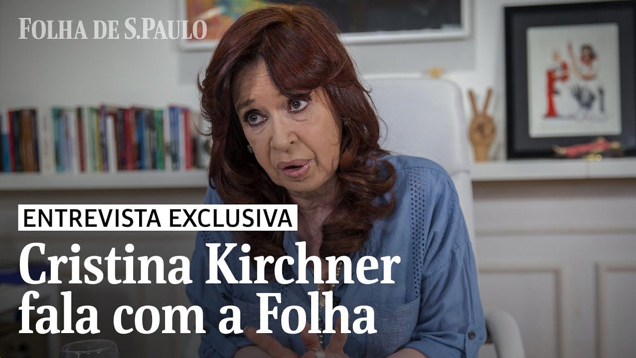 Cristina Kirchner on Twitter: "#CristinaEnFolha https://t.co/MR4vfMKikl" /  Twitter