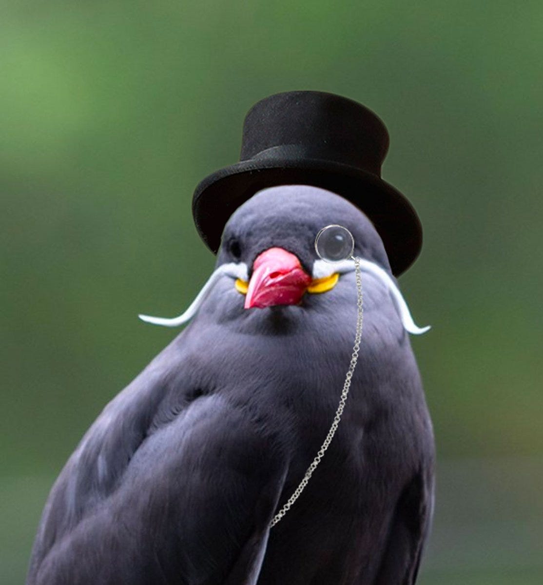 darth™ on Twitter: "u really should zoom in on the moustache on this inca  tern it is a magnificent moustache" / Twitter