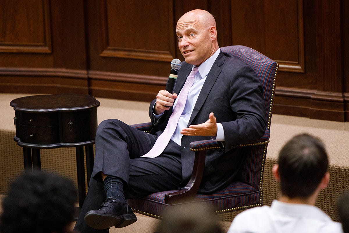Visiting speaker Marc Short shares about his community of faith while  working as Mike Pence's chief of staff » Liberty News