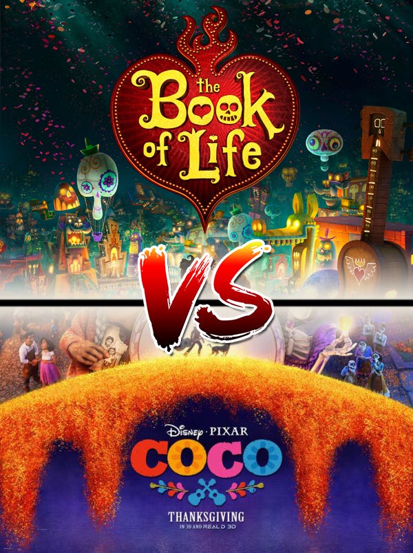 Coco vs The Book of Life - An Animated Film Comparison by David Hixon