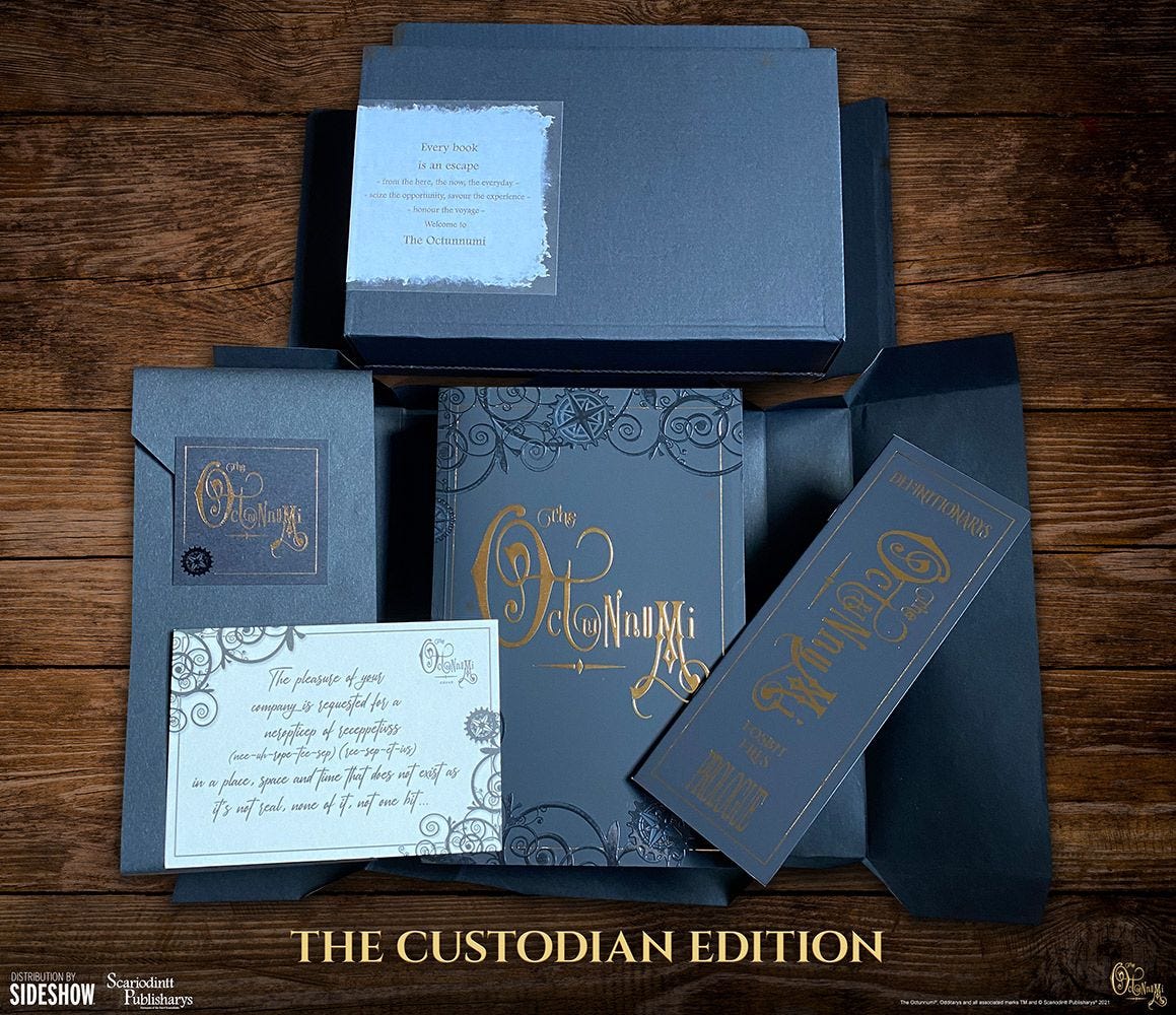 The Octunnumi Fosbit Files Prologue Custodian Edition | Sideshow  Collectibles