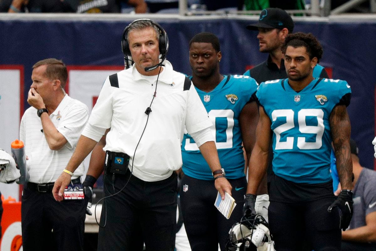 Jaguars, Urban Meyer fall short of expectations, lose 37-21 to Texans - Big  Cat Country