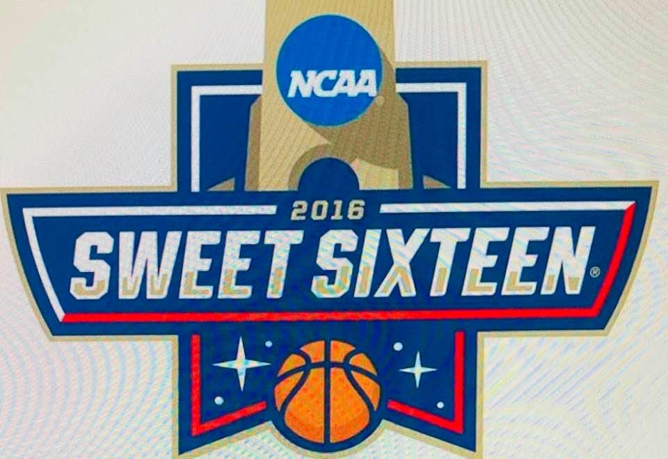May be an image of ball and text that says 'NCAA 2016 SWEET SIXTEEN レOt'