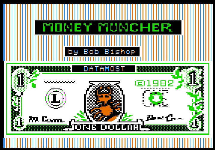 Main screen of Money Munchers