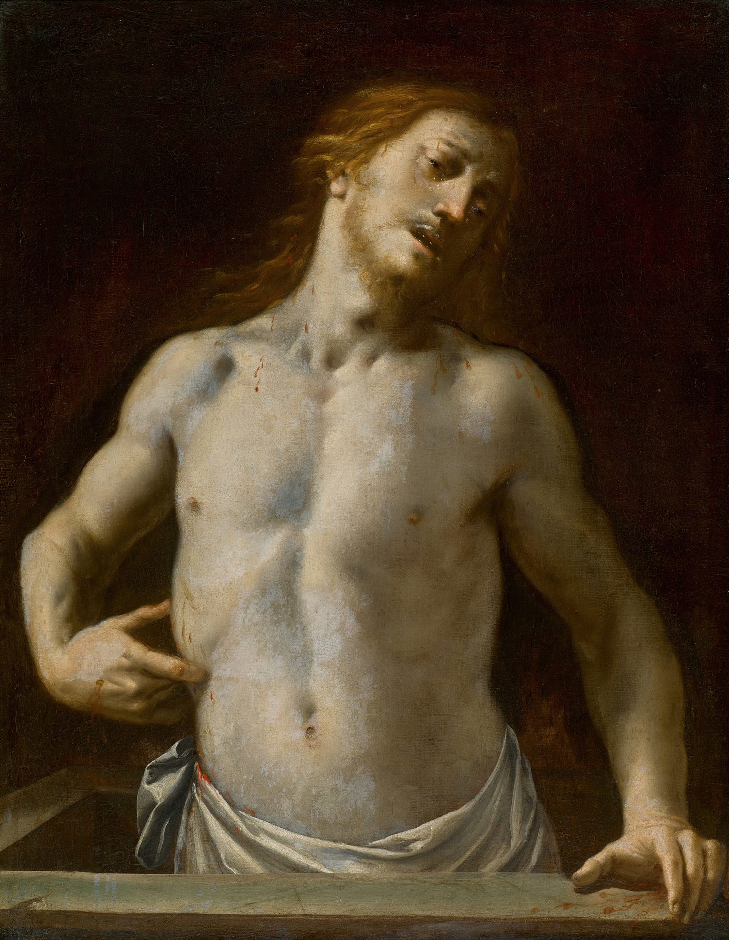 The Risen Christ In The Tomb by Giovanni Stefano Danedi (Italian, 1612–1690)