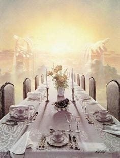Banqueting Table in Heaven.