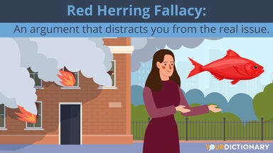 Red Herring Examples: Fallacies of Misdirection