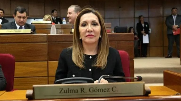 Senator Zulma Gómez (Photo: senado.gov.py)