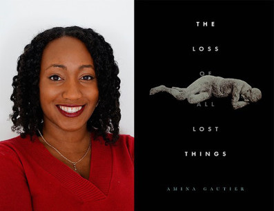 Amina Gautier with Loss cover