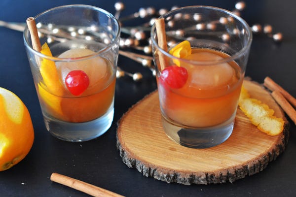 Apple Cider Old Fashioned by Natalie Paramore