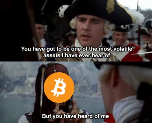 Bitcoin meme pirates of the carribeans