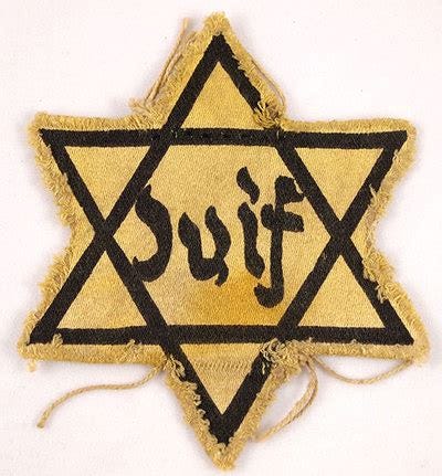 Yellow Star; 'Juif' | The National Holocaust Centre and Museum