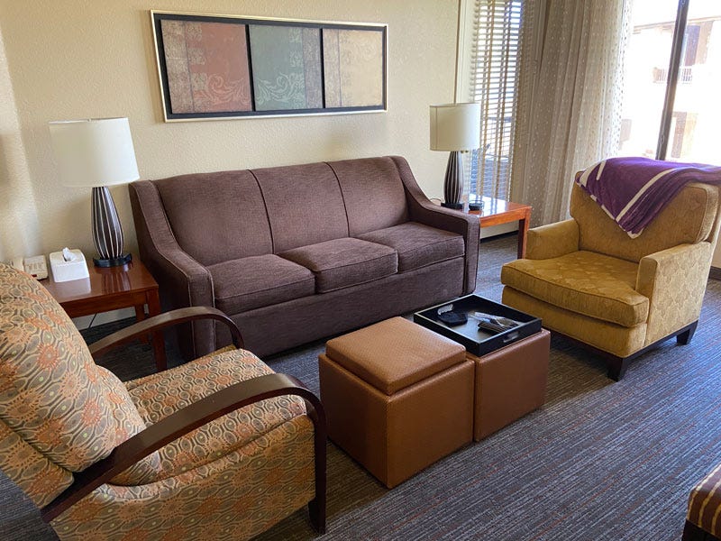Scottsdale Links Resort Review Living Room