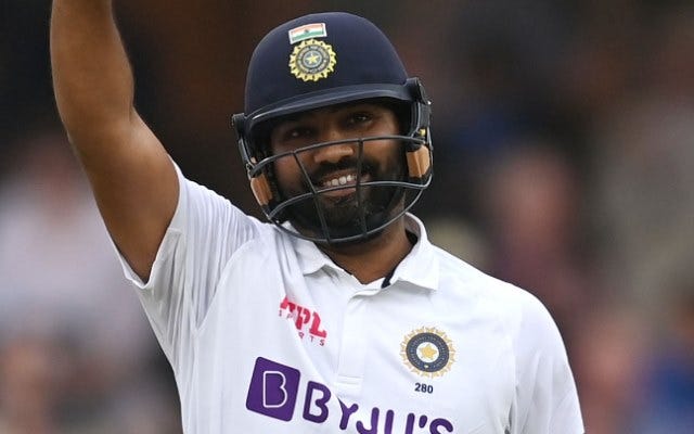 Twitter Reactions: Classy Rohit Sharma oozes class on his way to first  overseas Test hundred
