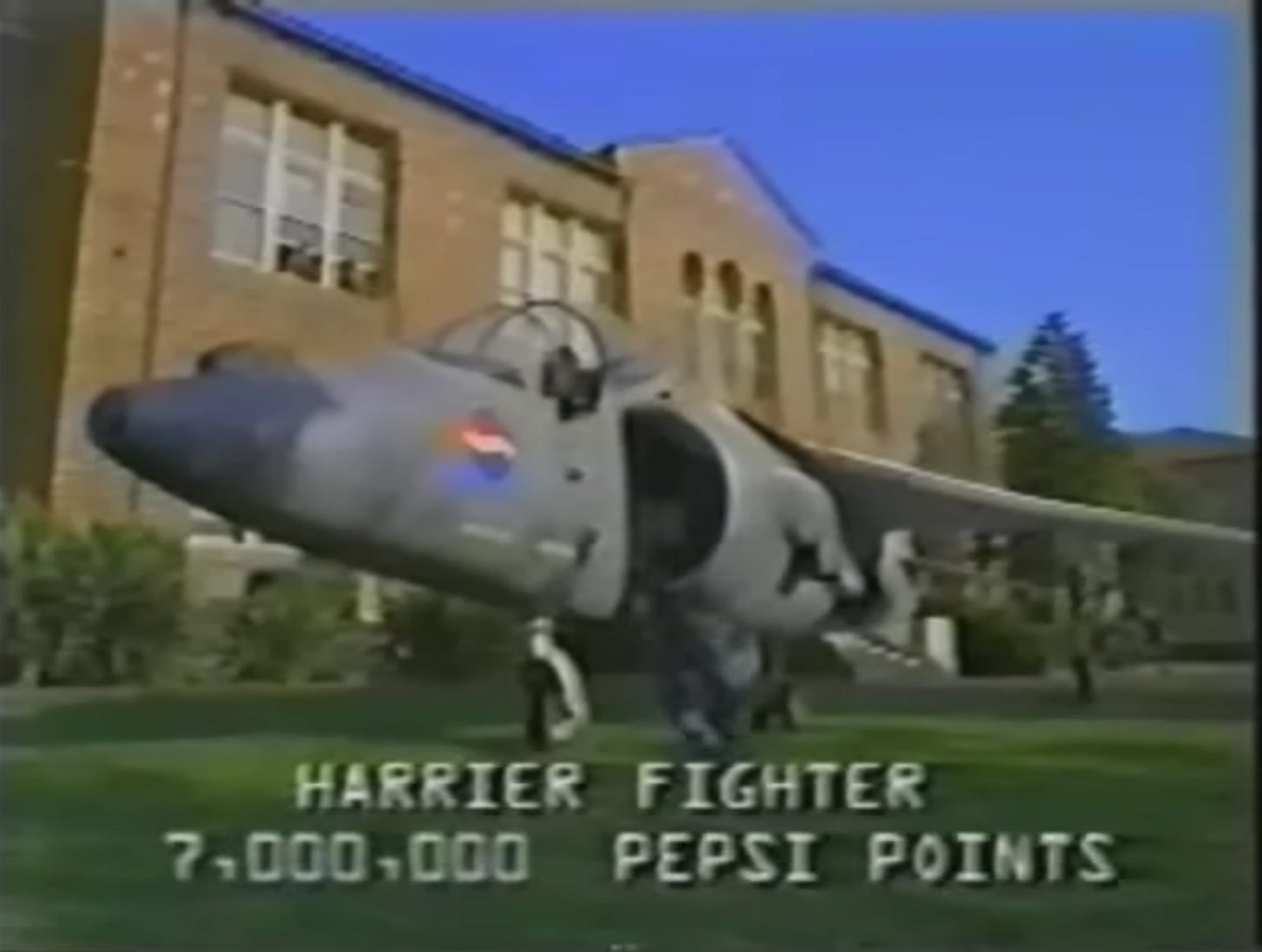 Harrier Fighter: 7 milioni di punti Pepsi