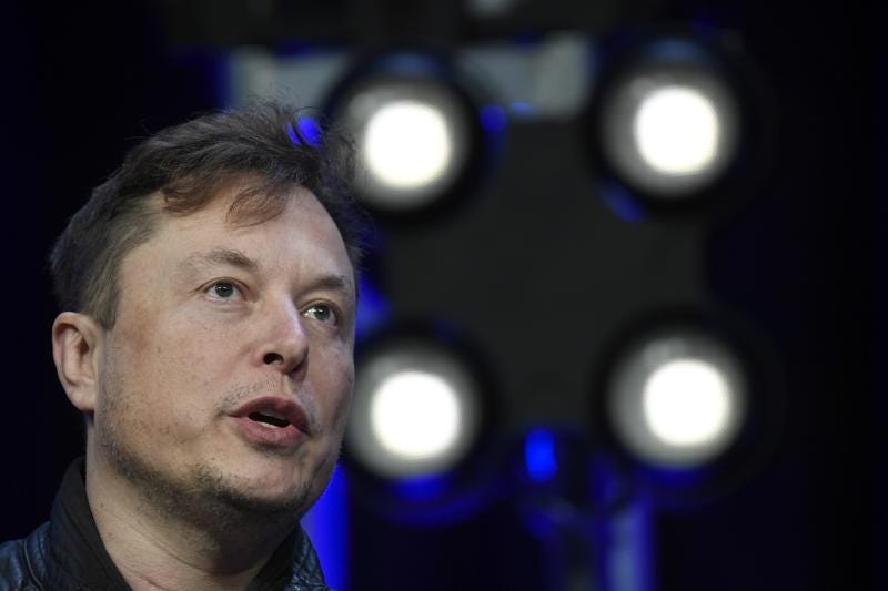 FILE - Elon Musk speaks at the SATELLITE Conference and Exhibition on March 9, 2020, in Washington. Twitter's new owner and Tesla CEO Musk has sold nearly $4 billion worth of Tesla shares, according to regulatory filings. (AP Photo/Susan Walsh, File)