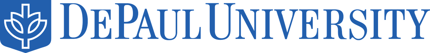 Image result for depaul university logo"