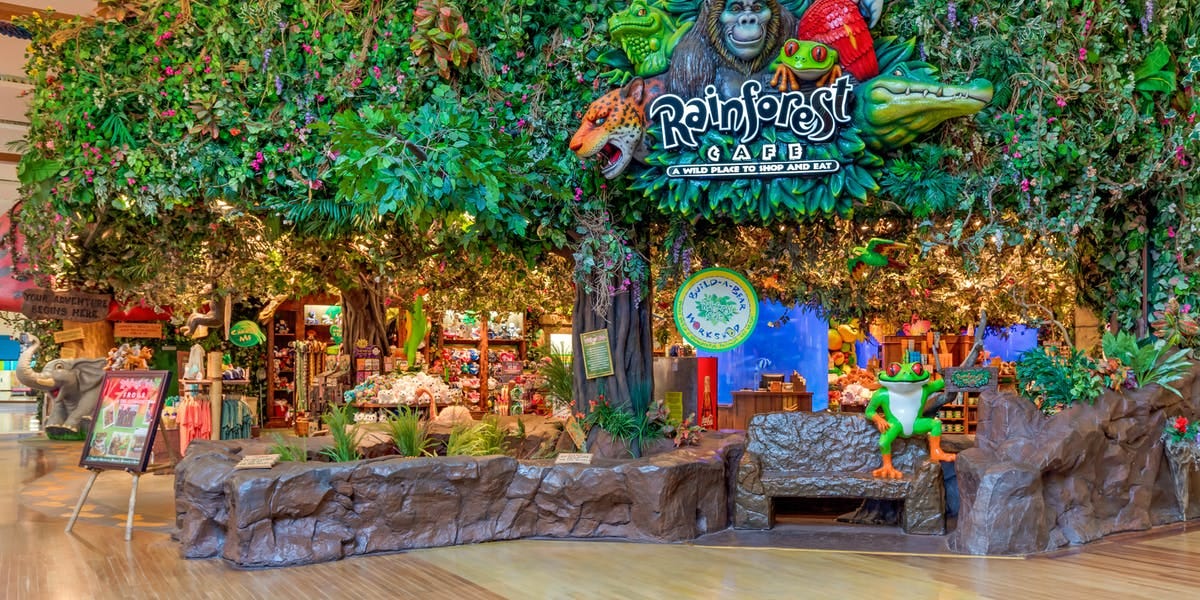 Grapevine Mills, TX | Hours + Location | Rainforest Cafe | Jungle-Themed  Restaurant Chain Worldwide