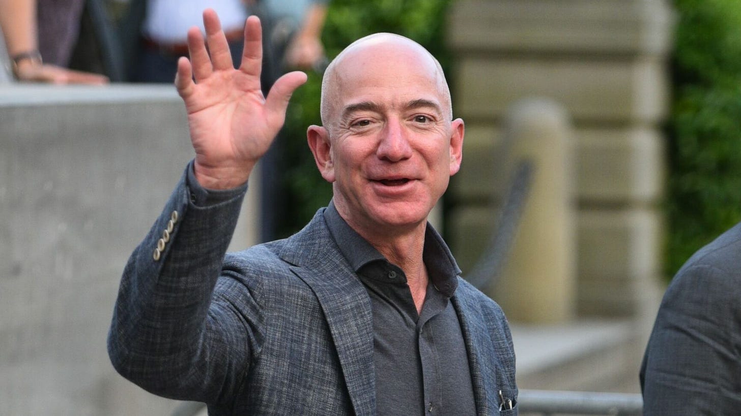Jeff Bezos steps down as Amazon CEO today - but how much power is he really  giving up? | Science & Tech News | Sky News