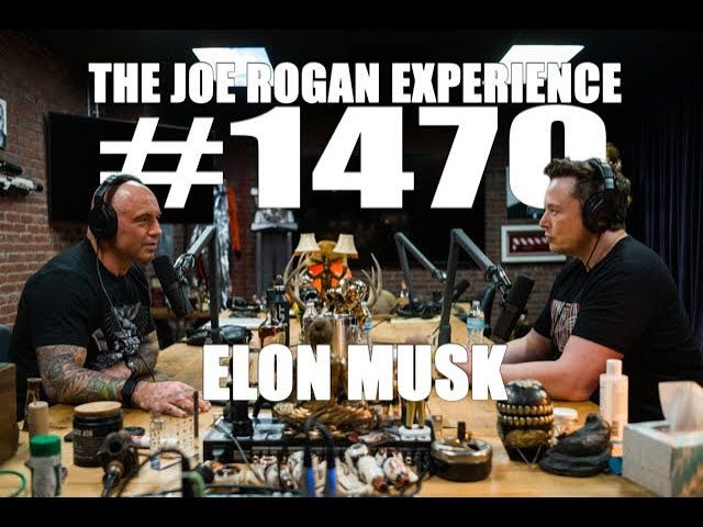 Joe Rogan Experience #1470 - Elon Musk - YouTube