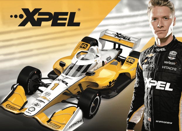 XPEL Enforces Its Brand Through Racing Sponsorship