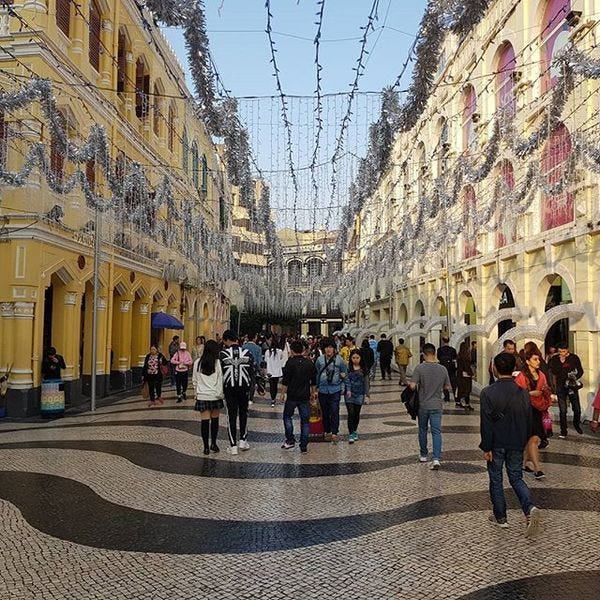 The festive season in Macau.