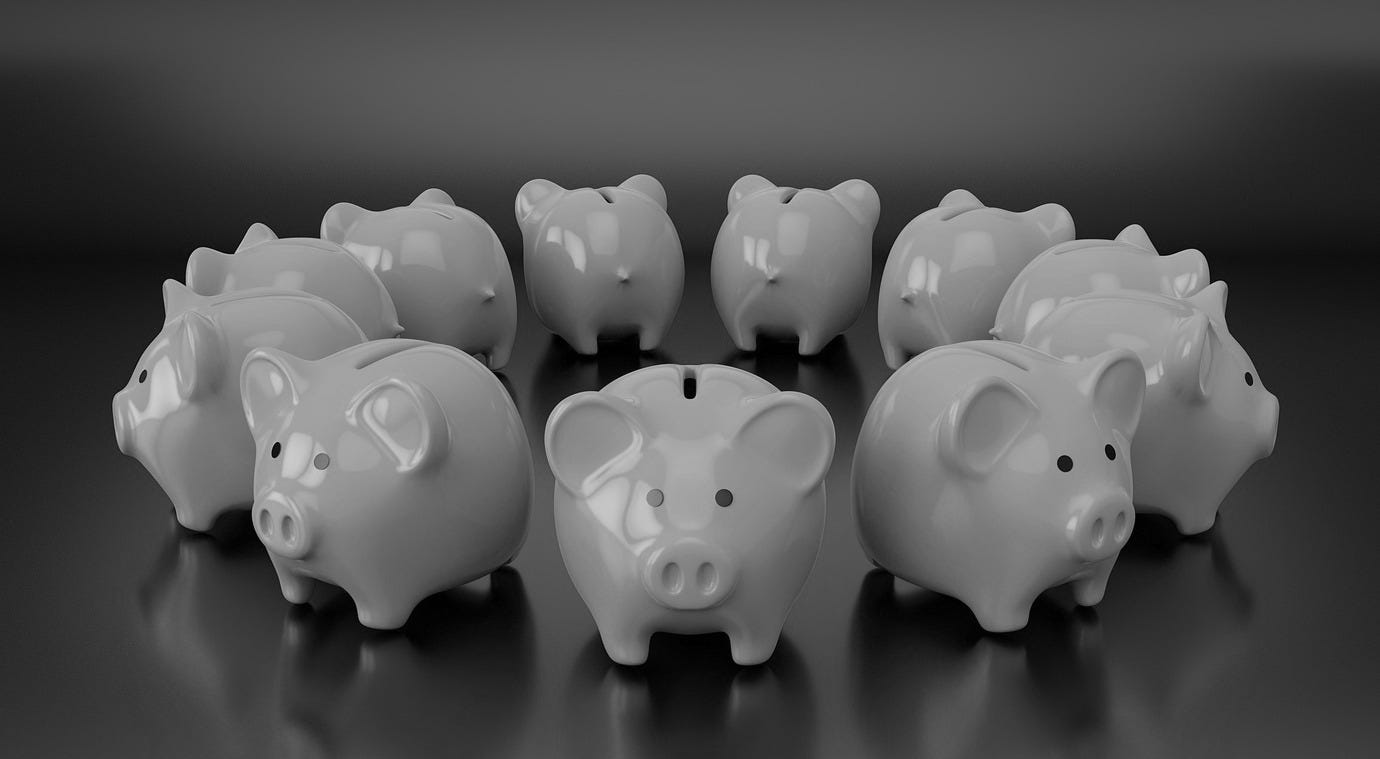 Image of piggy banks