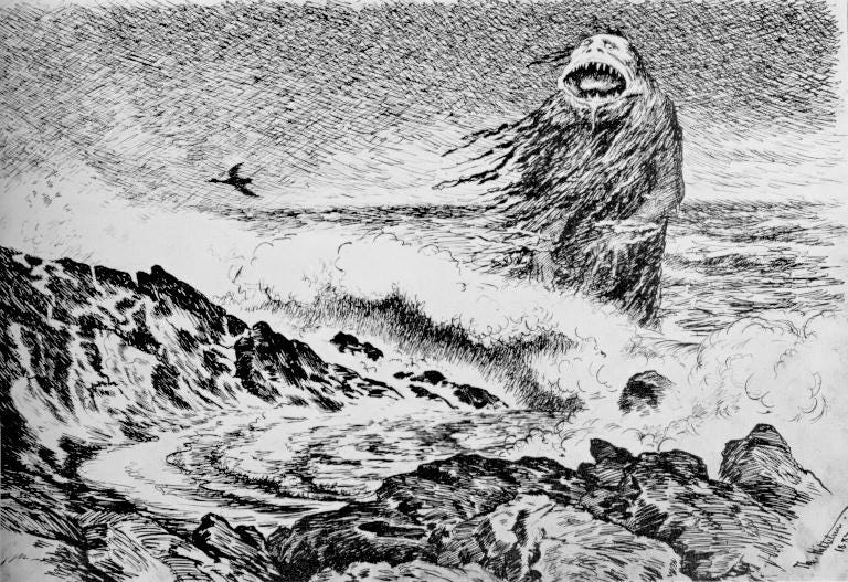 File:Theodor Kittelsen - Sjøtrollet, 1887 (The Sea Troll).jpg