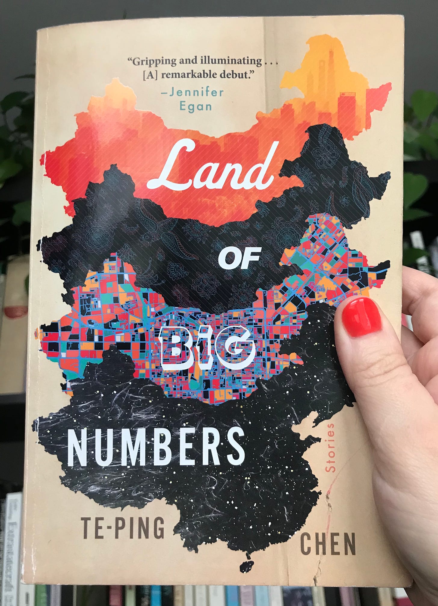Cover of The Land of Big Numbers by Te-Ping Chen