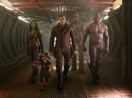 Guardians of the Galaxy - inside