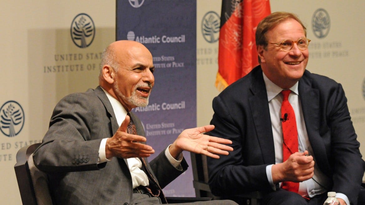 Ashraf Ghani Atlantic Council Frederick Kempe