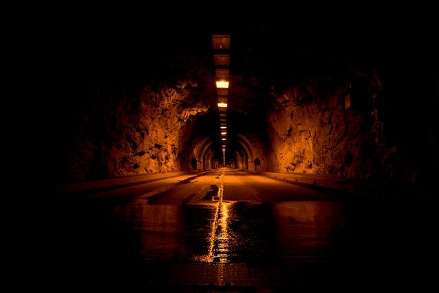 Tunnel in Yosemite National Park, United States