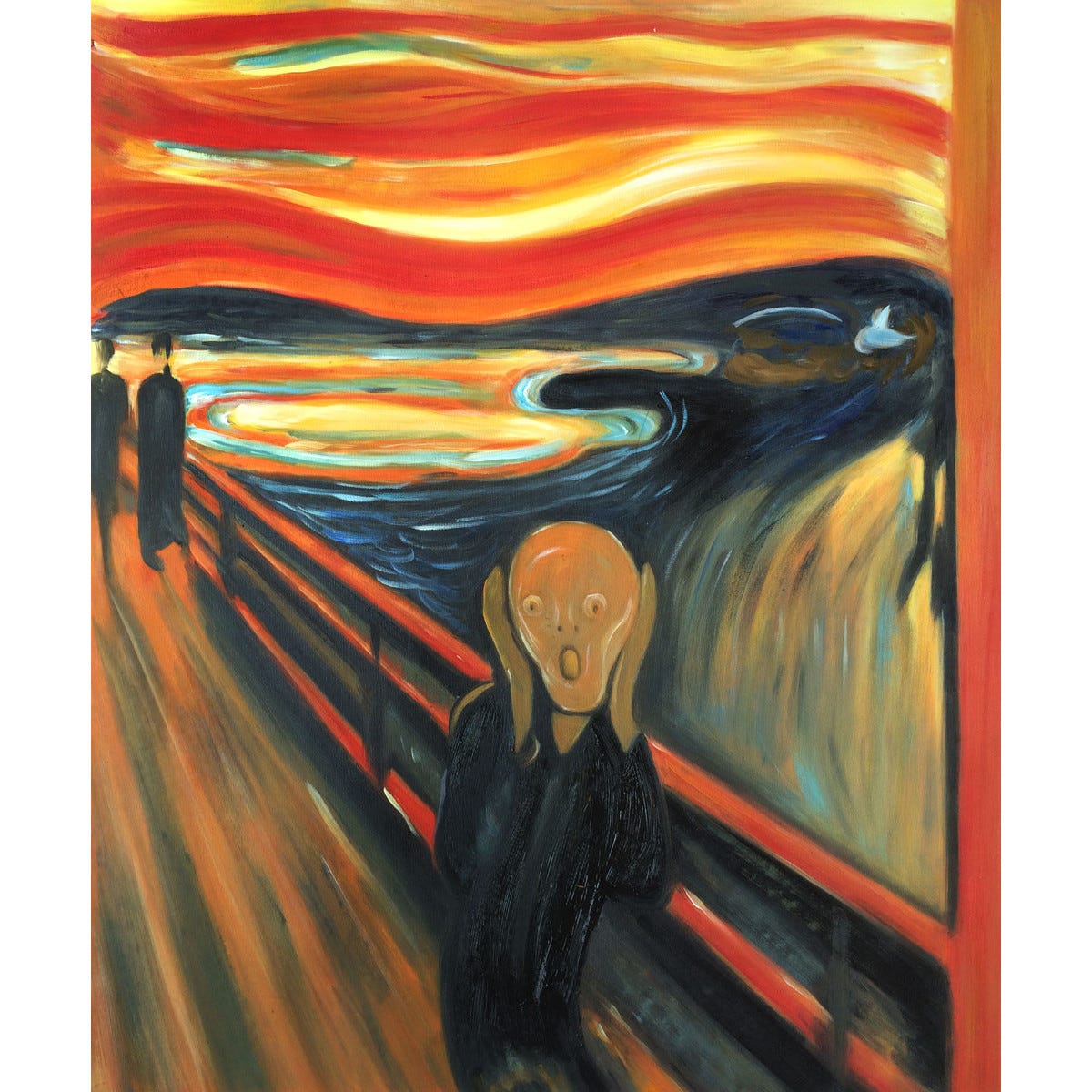 The Scream by Edward Munch Reproduction Oil Painting